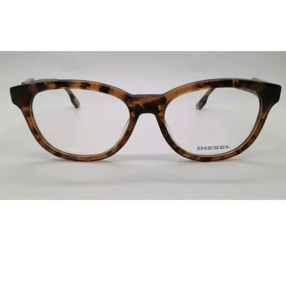 Diesel DL 5112 Brown Round Plastic Eyeglasses Frame 52-16-145 NWT - Picture 3 of 14
